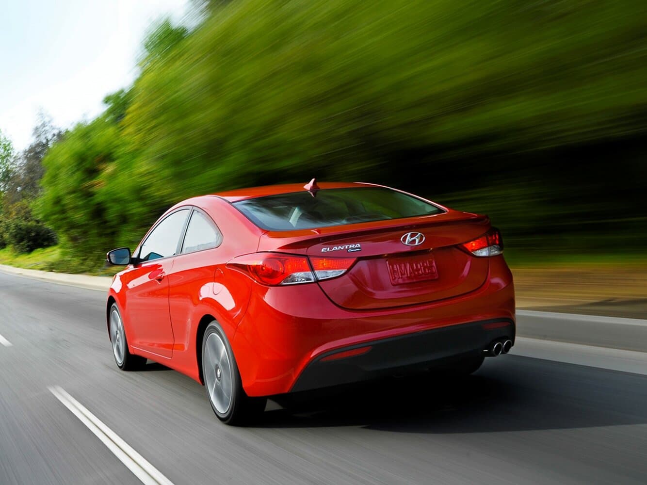 Hyundai Elantra V (MD) Купе, фото 4