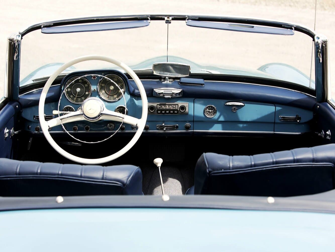 Mercedes-Benz SL-Class I (R121) Родстер, фото 6