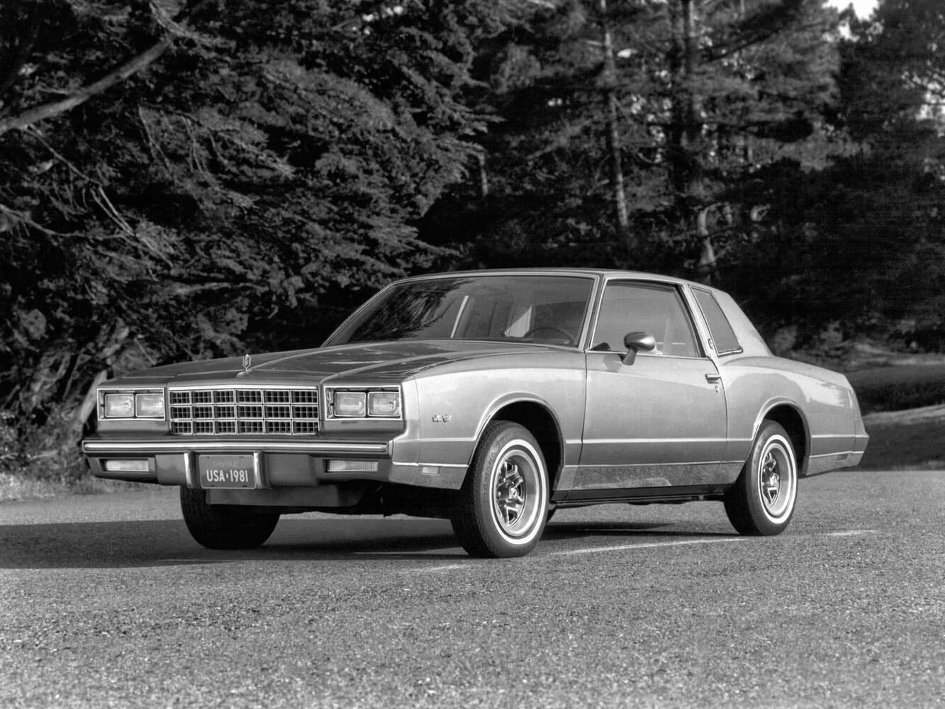Chevrolet, Monte Carlo, IV, 1988, фото 2