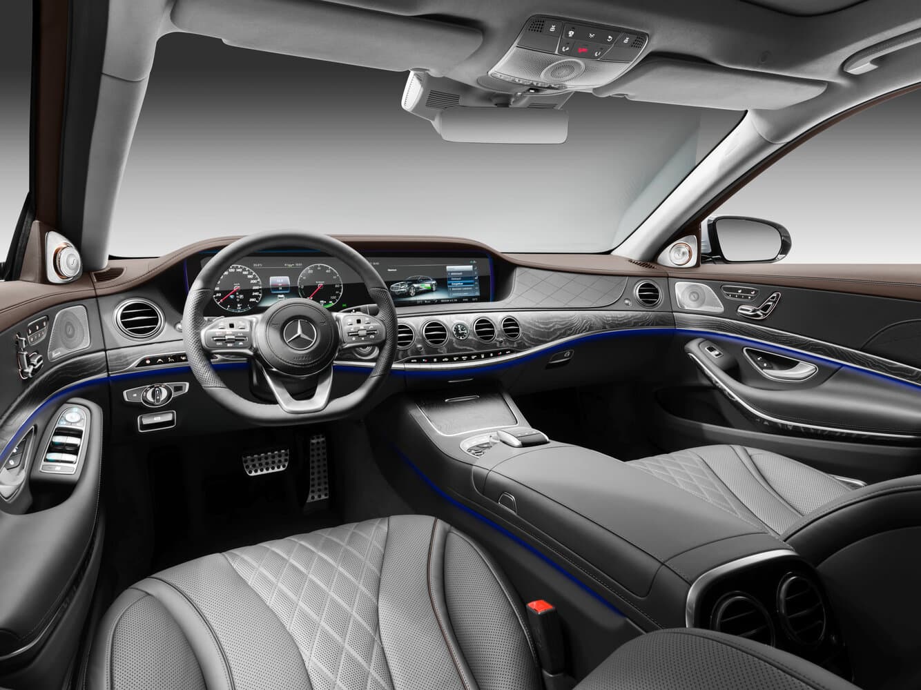 Mercedes-Benz S-Class VI (W222, C217) Рестайлинг Седан Long, фото 13