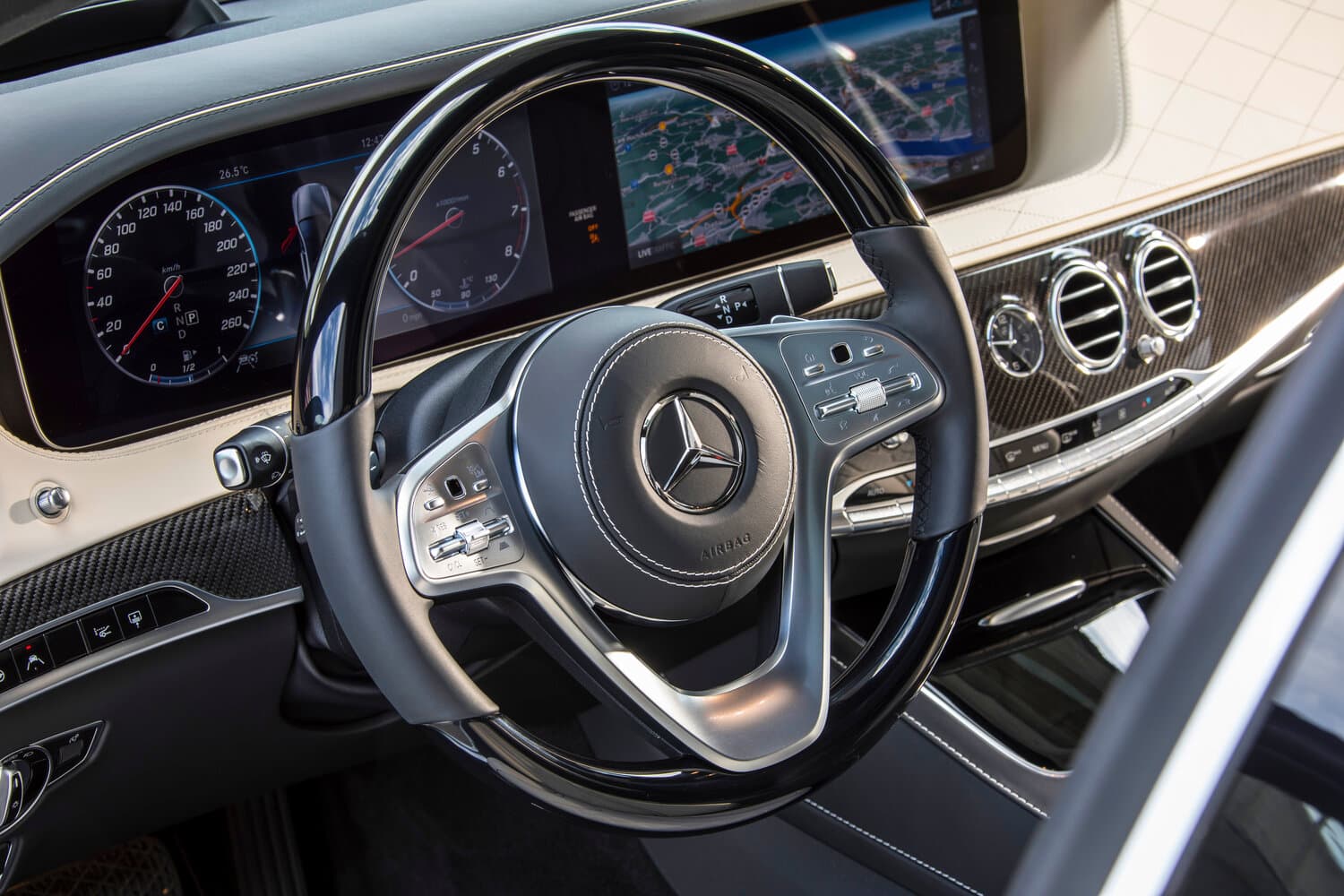 Mercedes-Benz S-Class VI (W222, C217) Рестайлинг Седан Long, фото 10