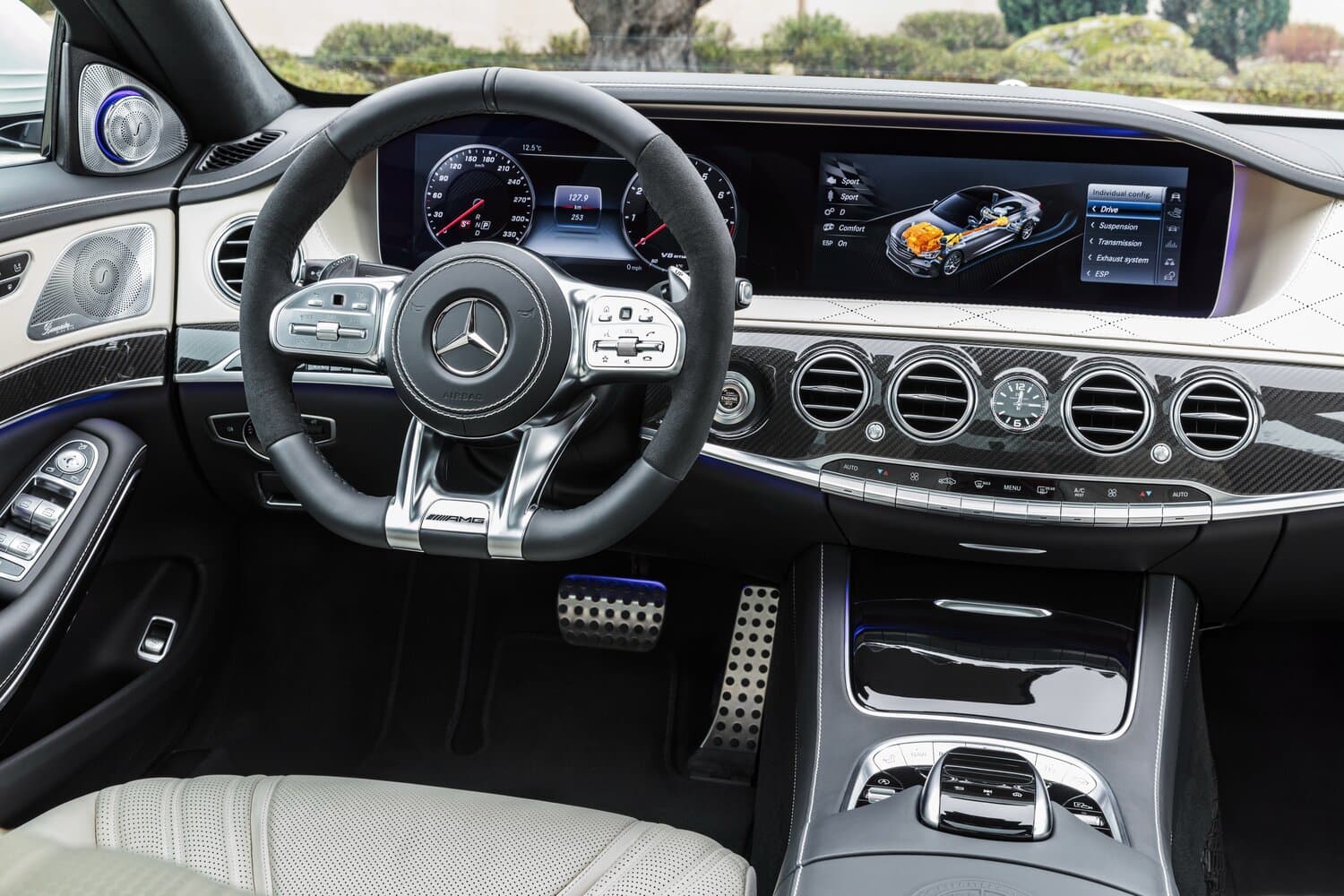 Mercedes-Benz S-Class AMG III (W222, C217) Рестайлинг Седан, фото 8