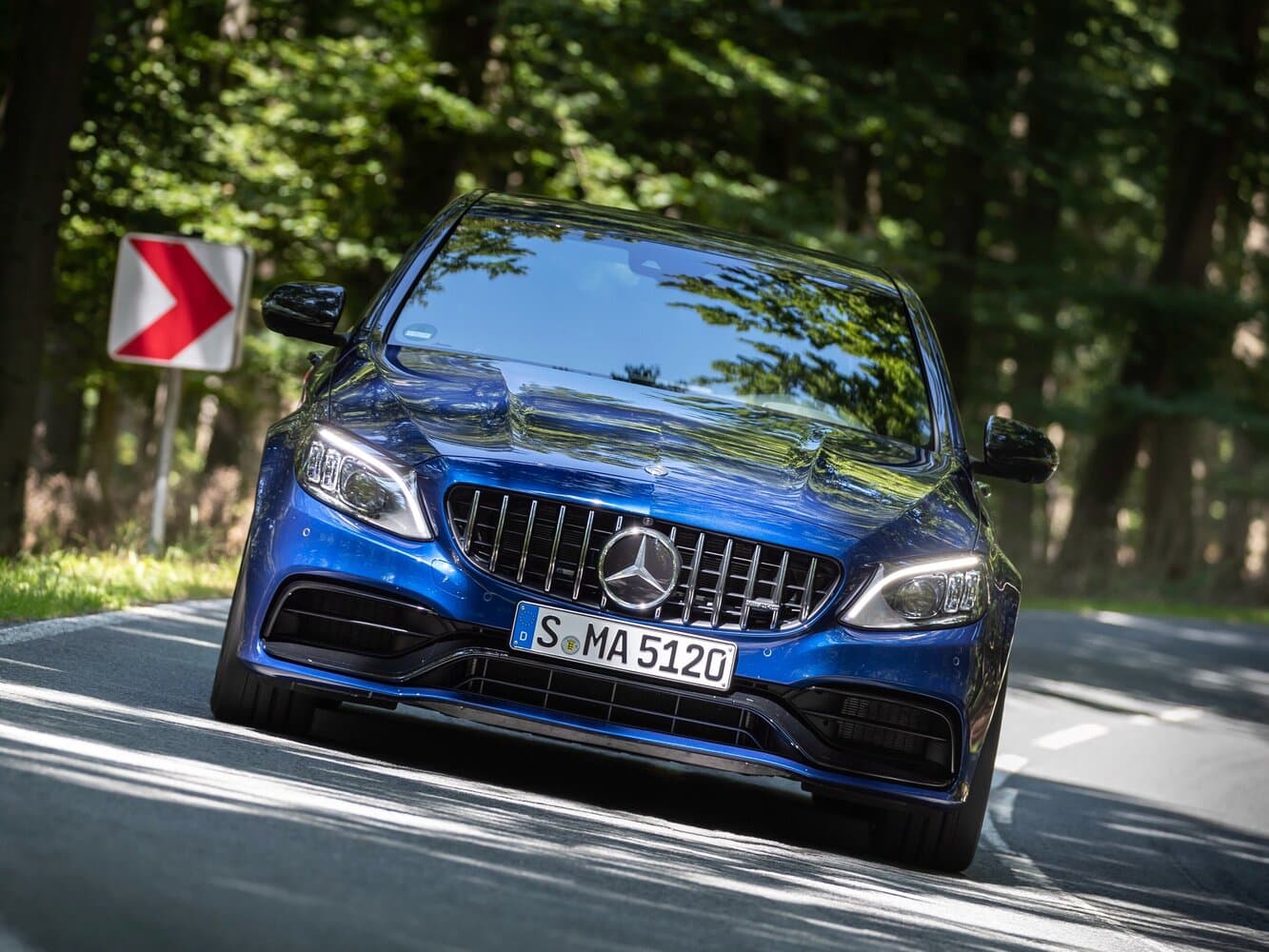 Mercedes-Benz C-Class AMG IV (W205) Рестайлинг Седан, фото 3