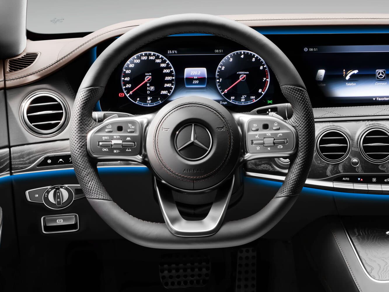 Mercedes-Benz S-Class VI (W222, C217) Рестайлинг Седан, фото 9