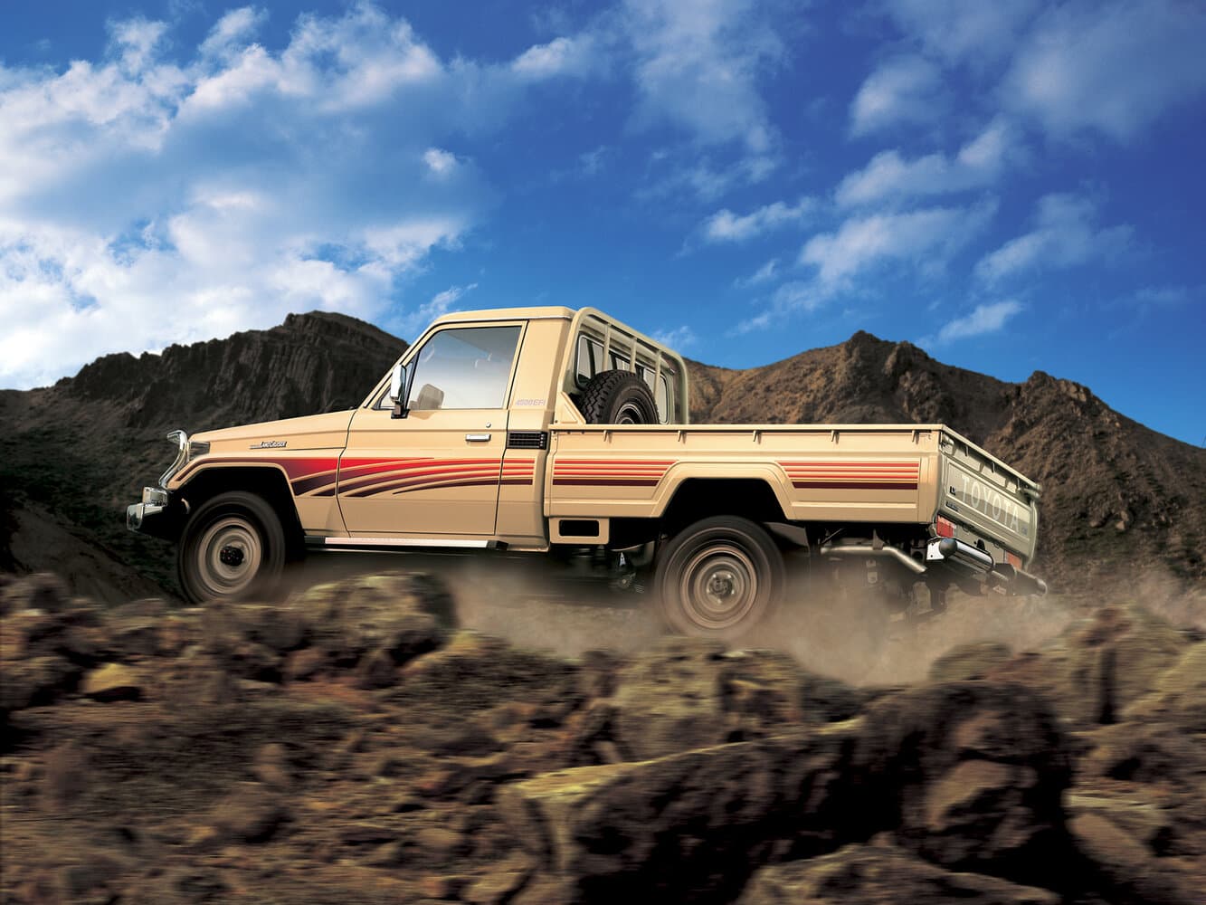 Toyota Land Cruiser 70 Series Пикап Одинарная кабина, фото 2