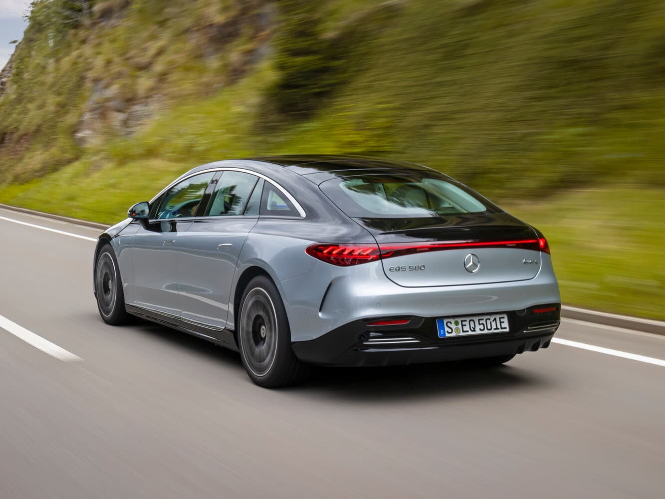 Mercedes-Benz EQS  Лифтбек, фото 5