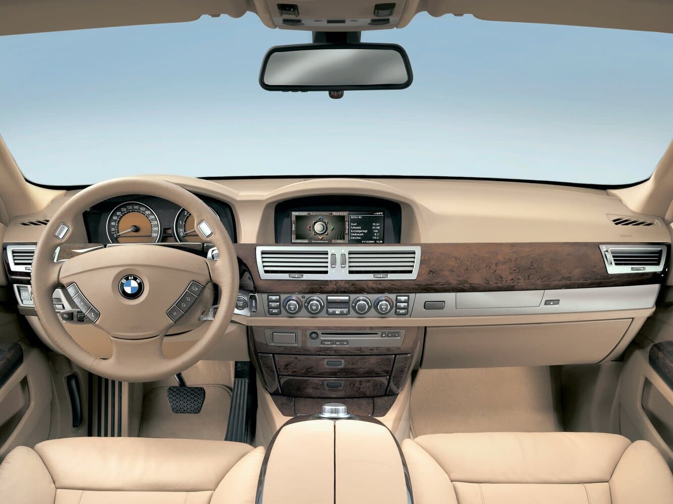 BMW 7 series IV (E65/E66) Рестайлинг Седан, фото 6