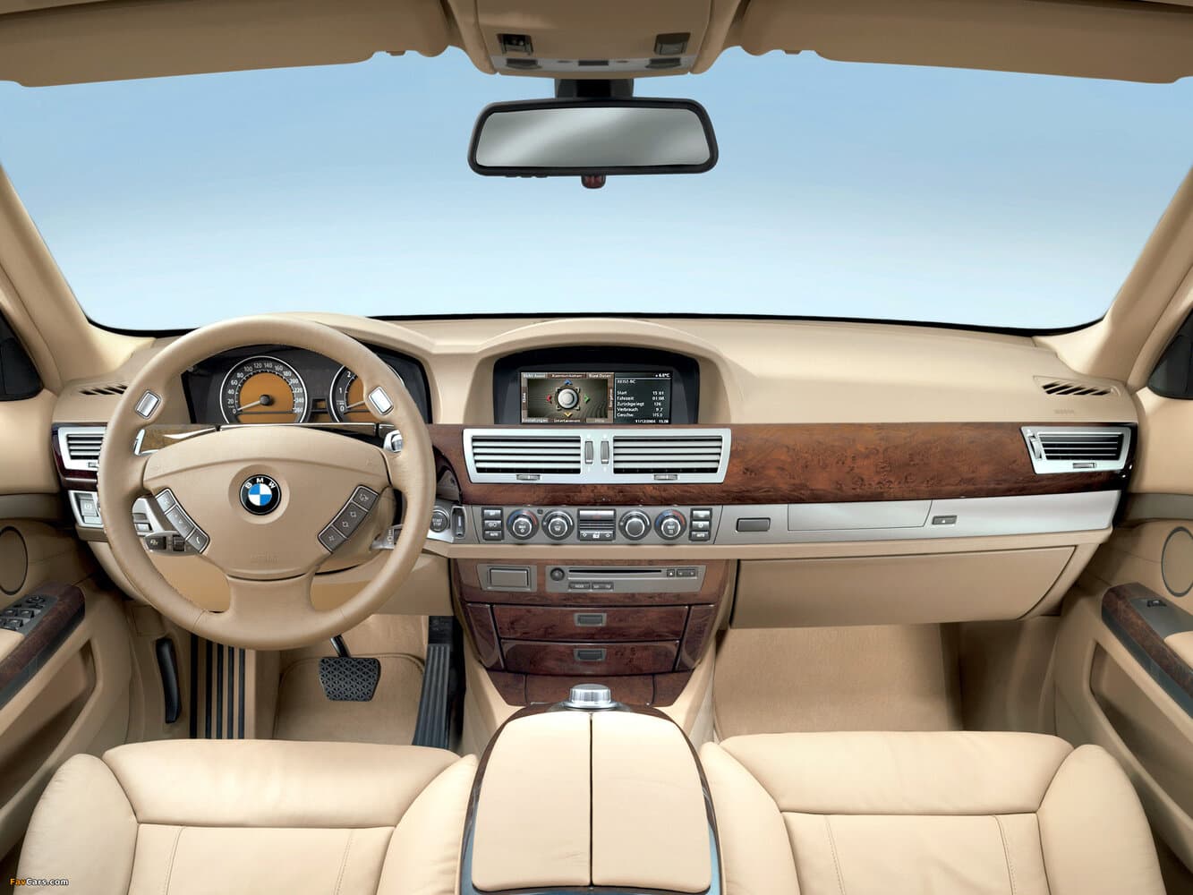 BMW 7 series IV (E65/E66) Рестайлинг Седан Long, фото 6