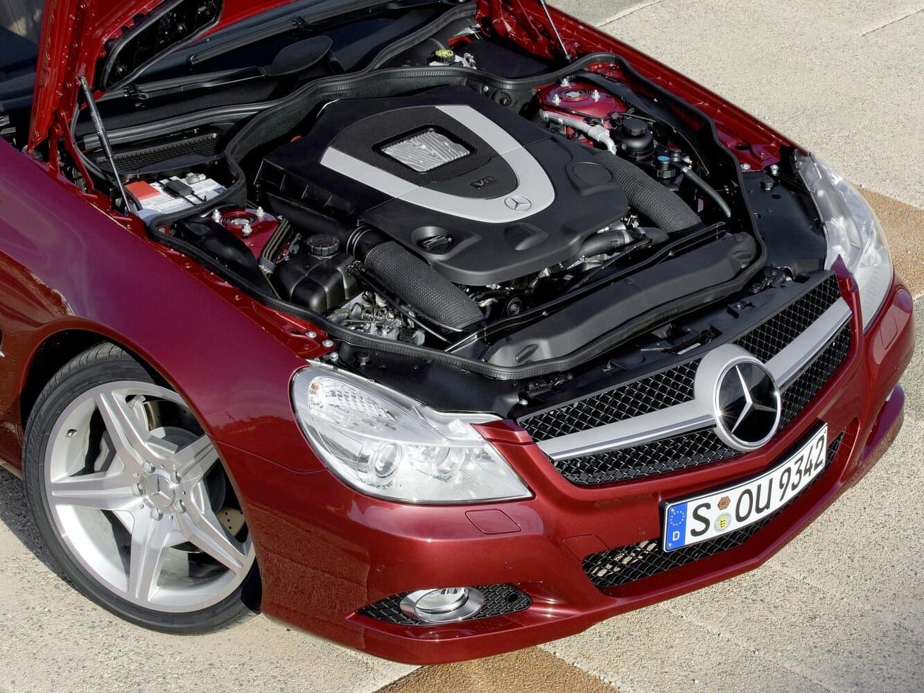 Mercedes-Benz SL-Class V (R230) Рестайлинг 2 Родстер, фото 17