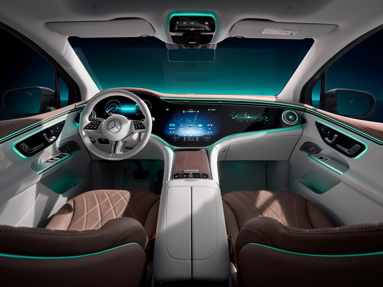 Mercedes-Benz, EQE SUV, 2023, фото 12