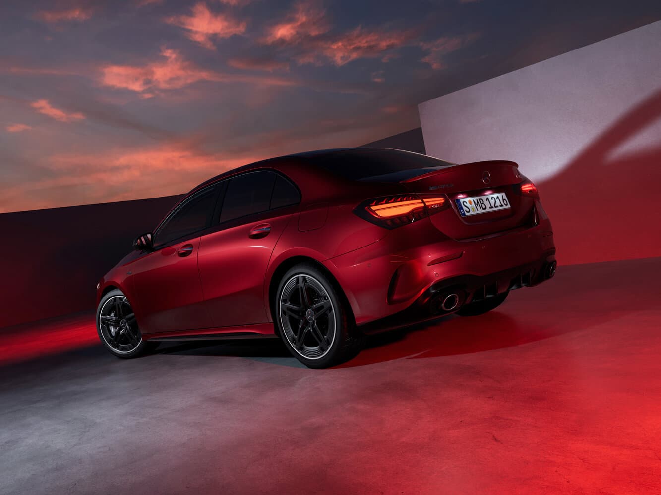 Mercedes-Benz A-Class AMG II (W177) Рестайлинг Седан, фото 2