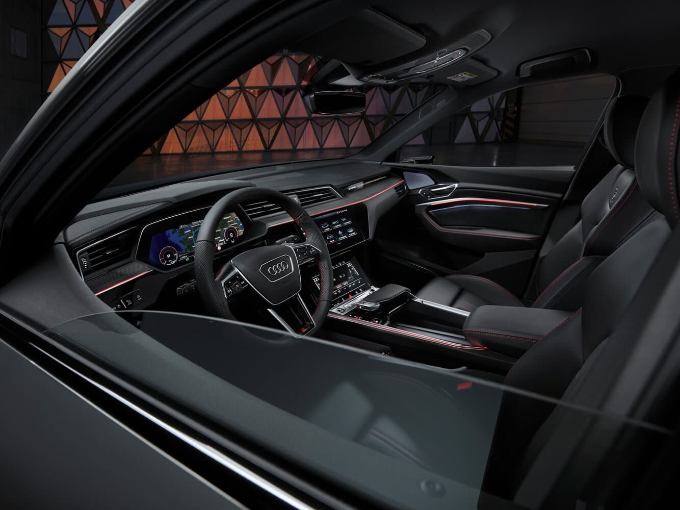 Audi, Q8 Sportback e-tron, 2025, фото 12