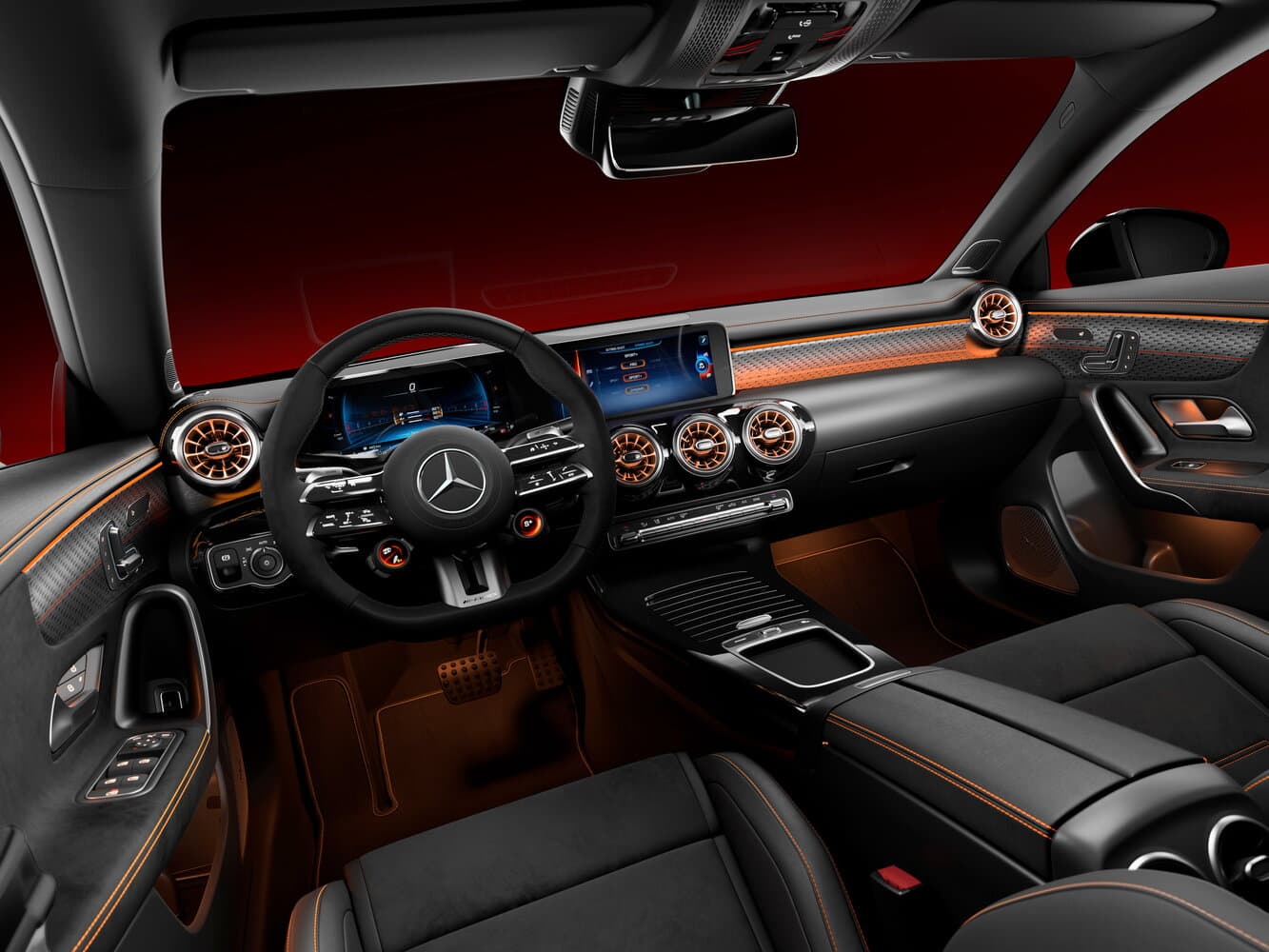 Mercedes-Benz CLA AMG II (C118, X118) Рестайлинг Седан, фото 5