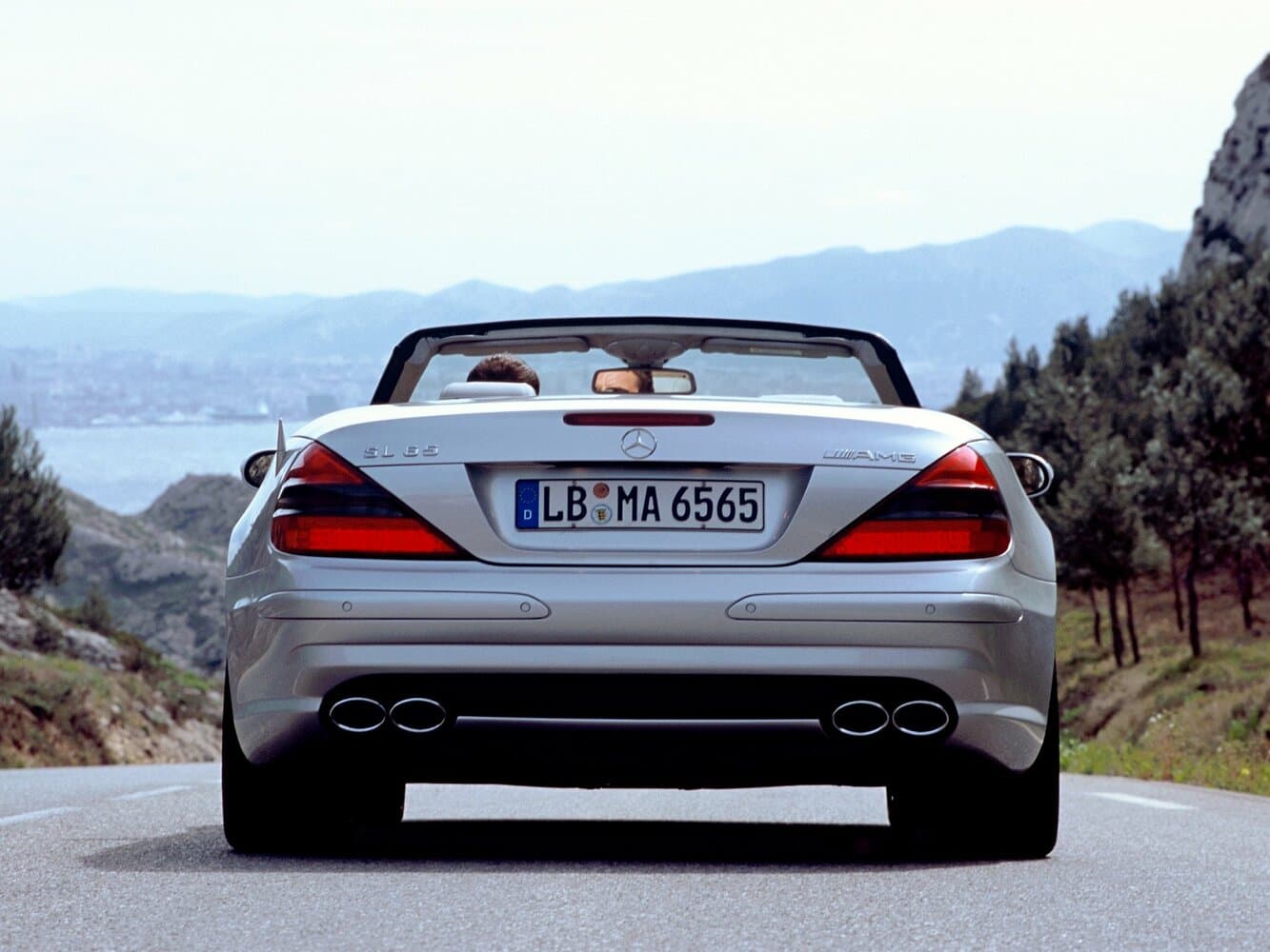 Mercedes-Benz SL-Class AMG II (R230) Рестайлинг Родстер, фото 4